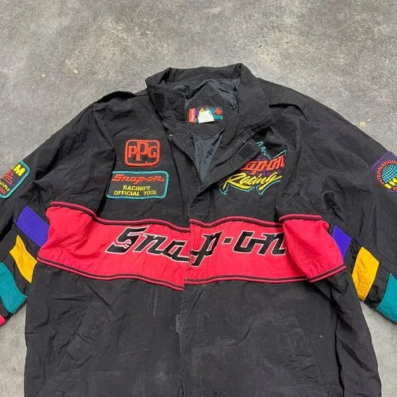 Vintage Snap On Tools Racing Jacket Size XL